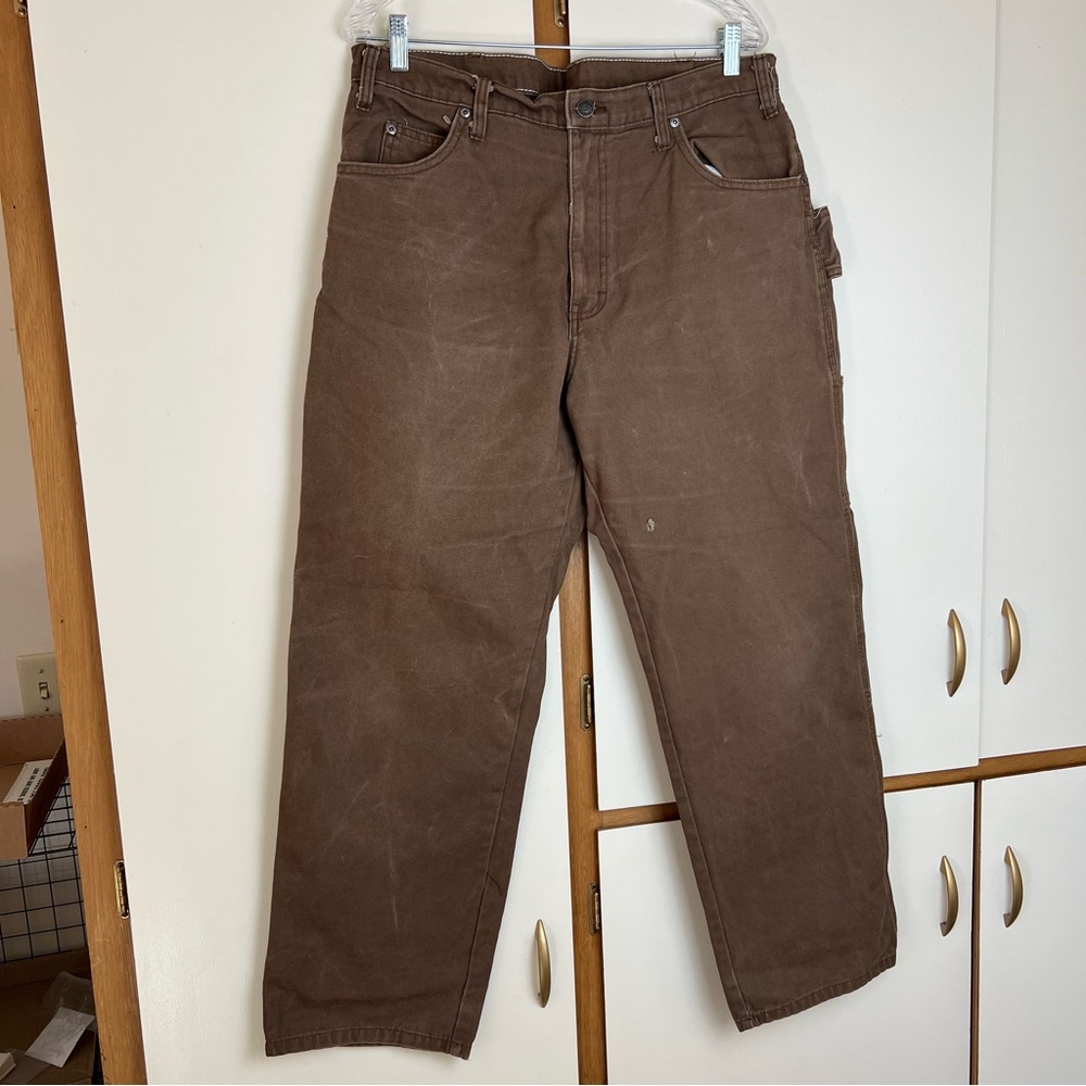 Dickies Canvas Carpenter Pants Size 34x29 GUC